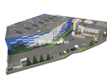 Вид здания.  Склад Москва, 2-й Капотнинский проезд, уч 1 , 11 653 м2 фото 2
