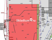 Вид территории.  Склад Москва, 2-й Капотнинский проезд, уч 1 , 11 653 м2 фото 7